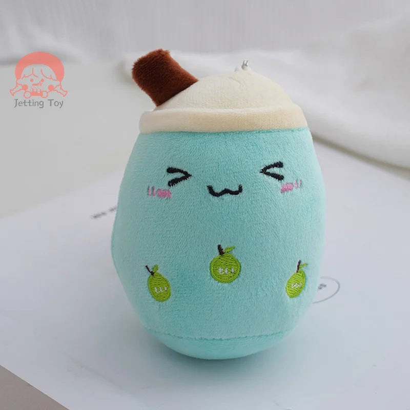 Kawaii Bubble Tea Plush Keychain